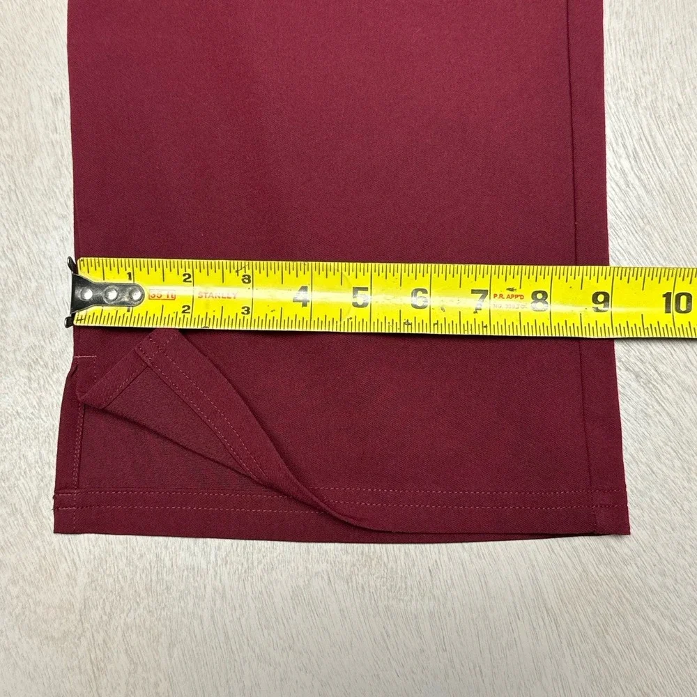 Figs Technical Collection Scrub Pants Men's 2XL Cargo Pocket Drawstring Maroon